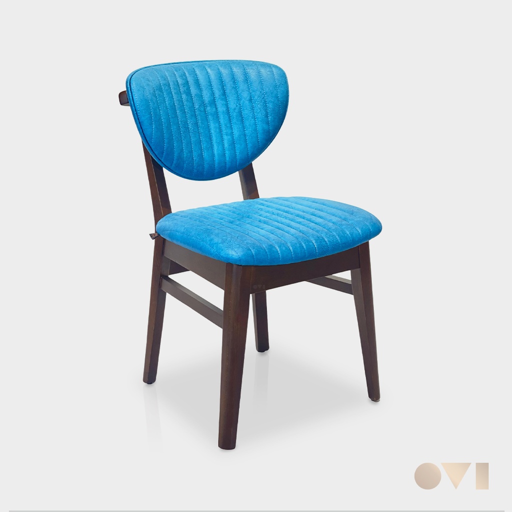 SKIVA | CAFE FABRIC WOODEN
 CHAIR