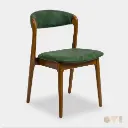 LUNO | MODERN UPHOLSTERED WOODEN DININIG CHAIR