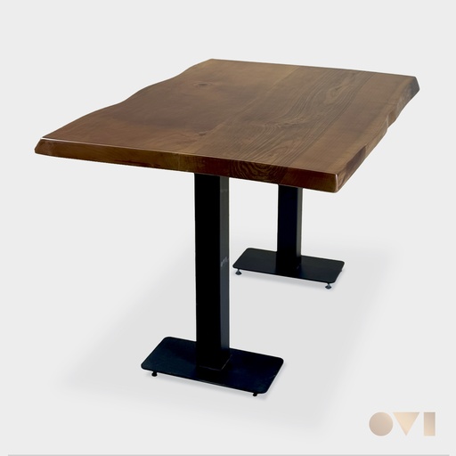 [RFT120ML_VTX02_WT] RIFTI | WALNUT TABLE 120*70*5