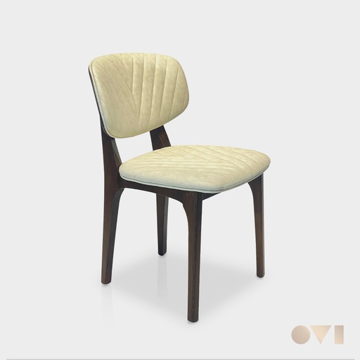 [DRL02-ca] DORLAN | CAFE PADDED WOODEN
 CHAIR